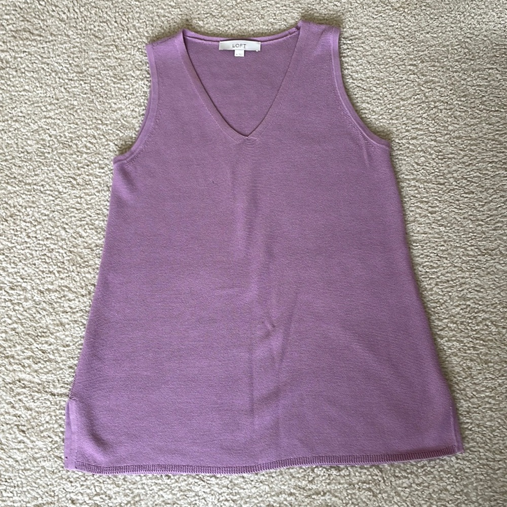 LOFT tunic sweater